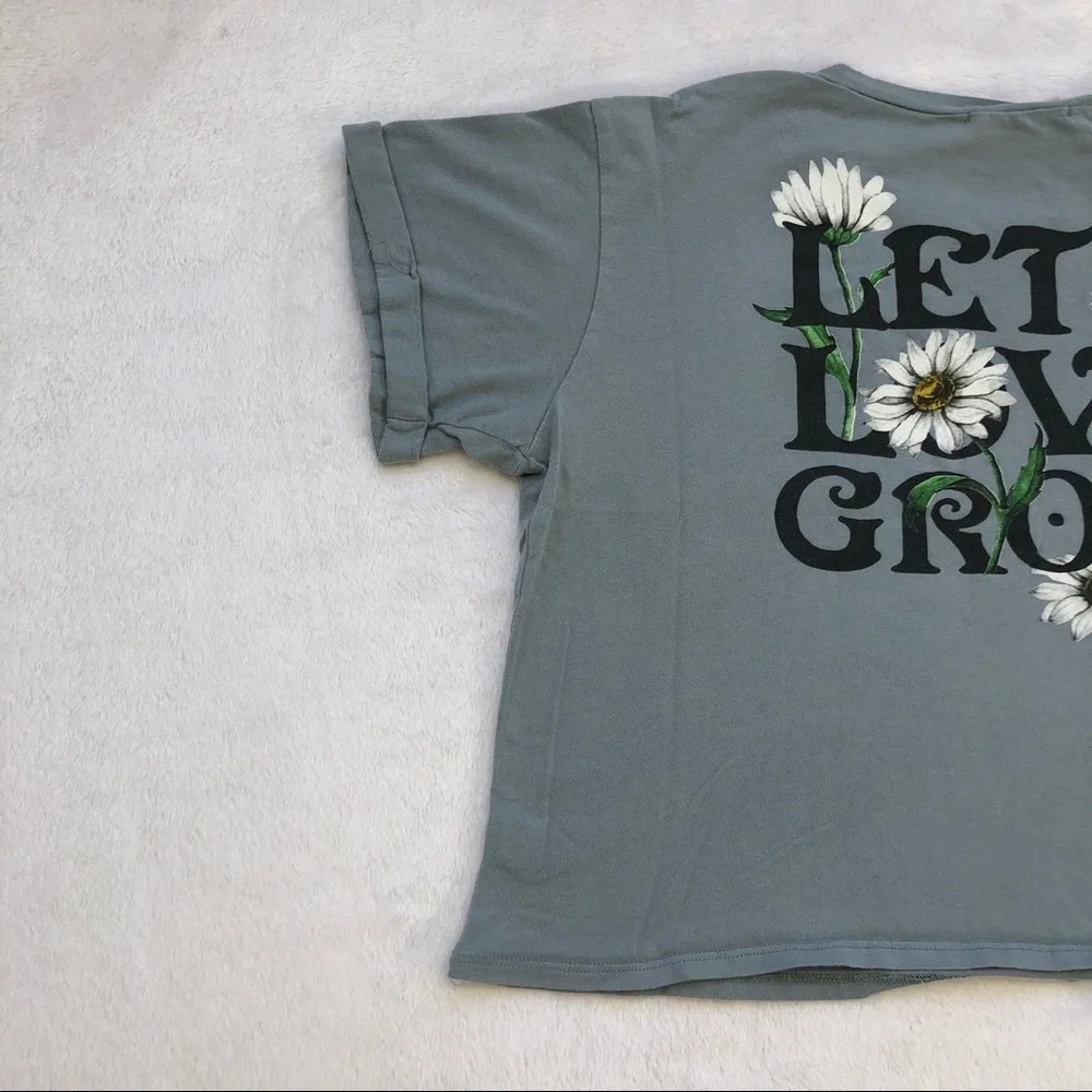French Pastry, Let Love Grow Graphic Tee, Size XL